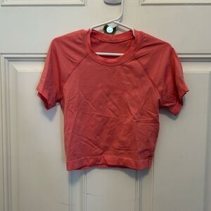 Lululemon Swiftly Tech Cropped Short-Sleeve Tee, Size 2